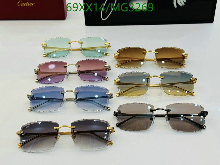 Glasses-Cartier Code: MG3269 $: 69USD