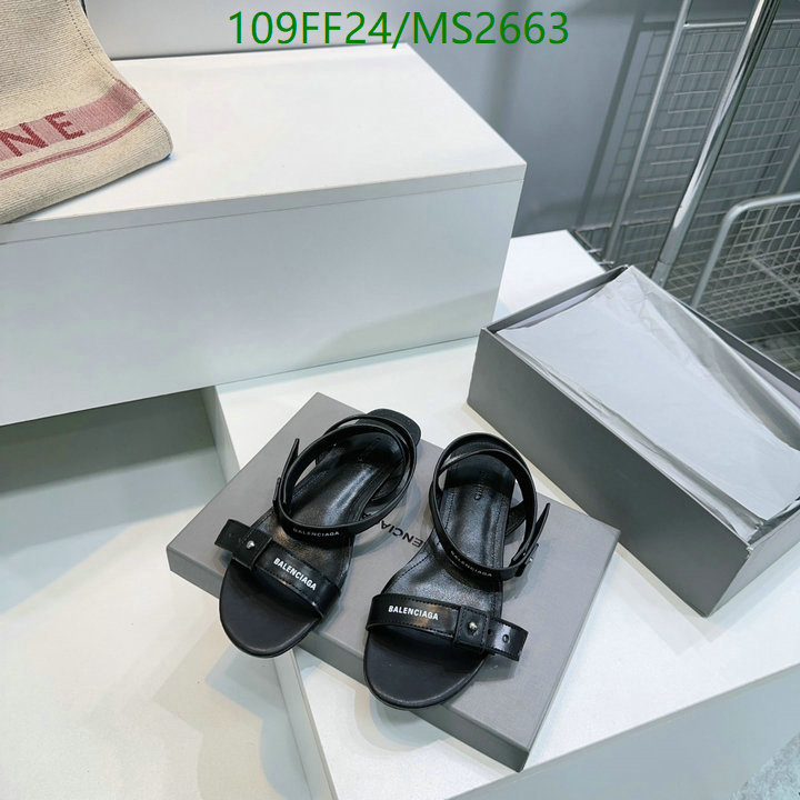 Women Shoes-Balenciaga Code: MS2663 $: 109USD