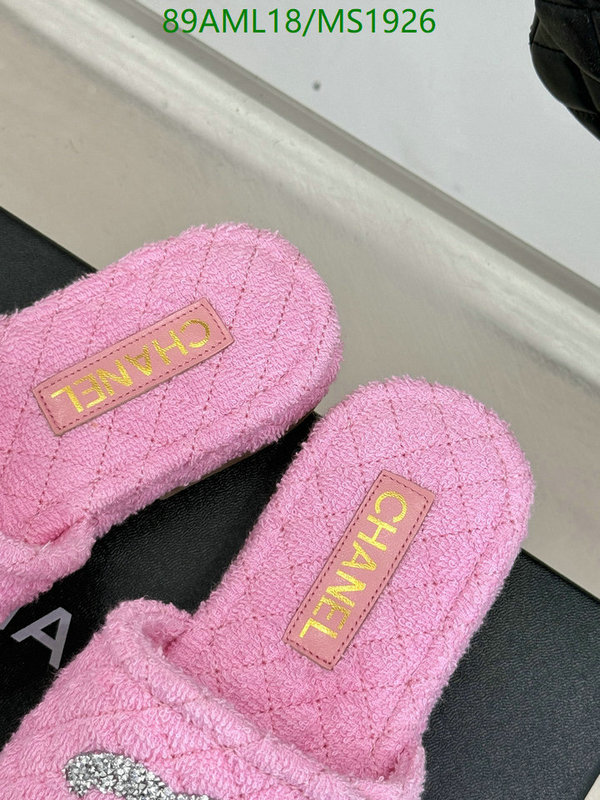 Women Shoes-Chanel Code: MS1926 $: 89USD
