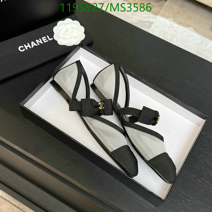 Women Shoes-Chanel Code: MS3586 $: 119USD