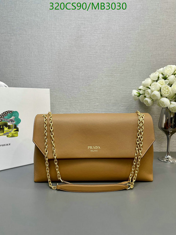 Prada Bag-(Mirror)-Handbag- Code: MB3030 $: 320USD