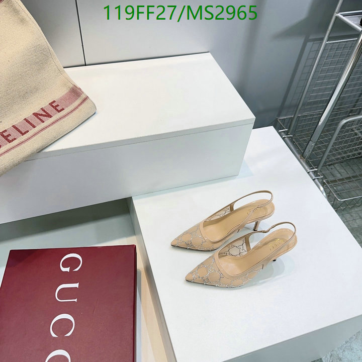 Women Shoes-Gucci Code: MS2965 $: 119USD