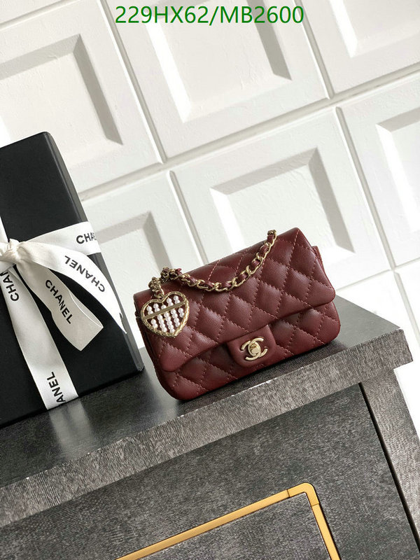 Chanel Bag-(Mirror)-Crossbody- Code: MB2600 $: 229USD
