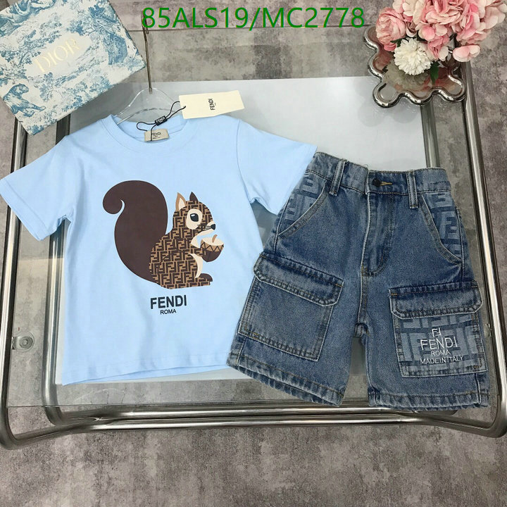 Kids clothing-Fendi Code: MC2778 $: 85USD