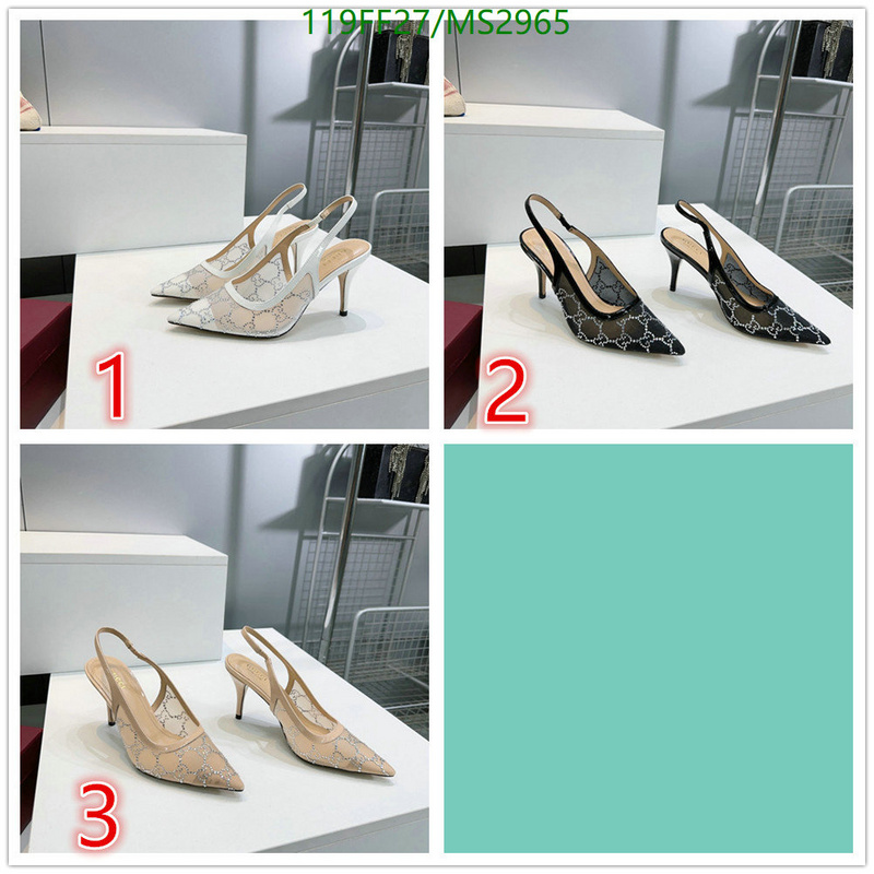 Women Shoes-Gucci Code: MS2965 $: 119USD