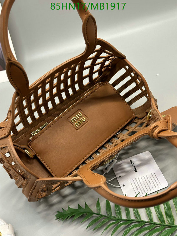 Miu Miu Bag-(4A)-Crossbody- Code: MB1917 $: 85USD