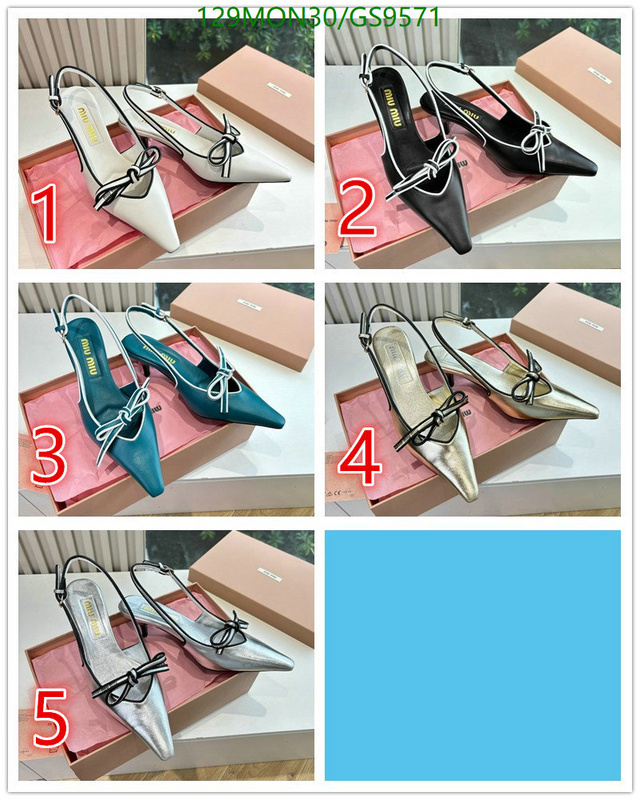 Women Shoes-Miu Miu Code: GS9571 $: 129USD