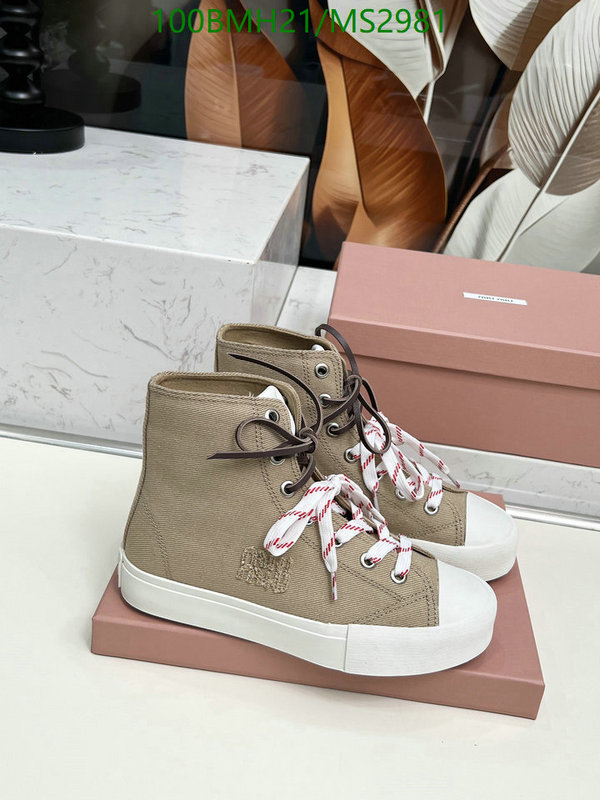 Women Shoes-Miu Miu Code: MS2981 $: 100USD