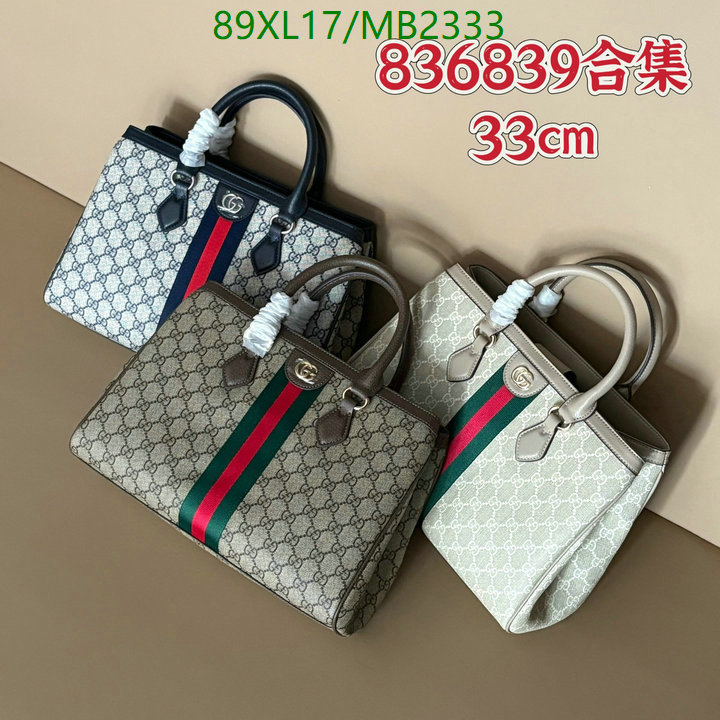 Gucci Bag-(4A)-Handbag- Code: MB2333 $: 89USD