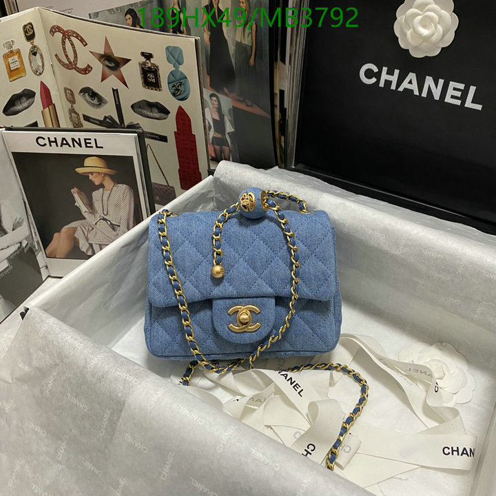 Chanel Bag-(Mirror)-Crossbody- Code: MB3792 $: 189USD