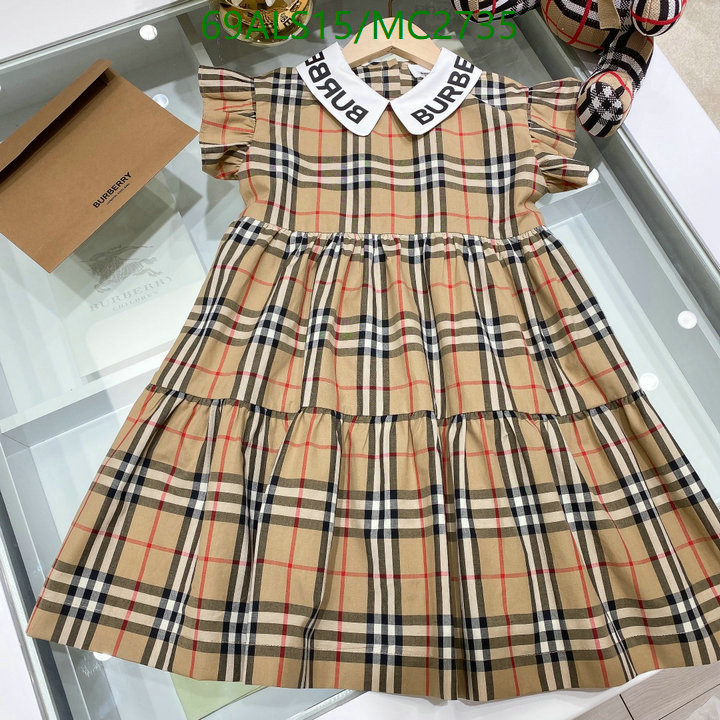 Kids Clothing-Burberry Code: MC2735 $: 69USD