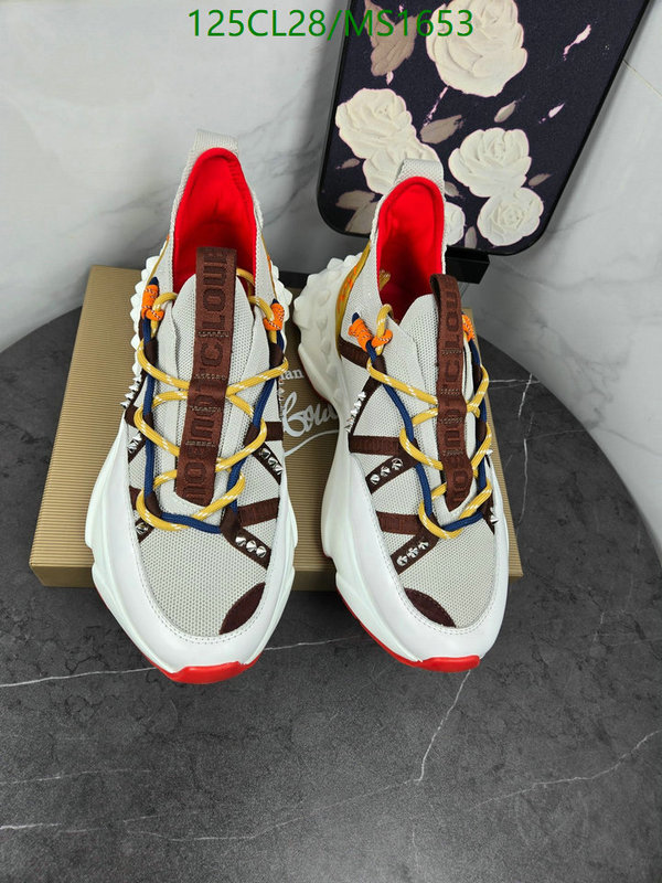 Men shoes-Christian Louboutin Code: MS1653 $: 125USD