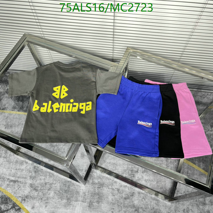 Kids Clothing-Balenciaga Code: MC2723 $: 75USD