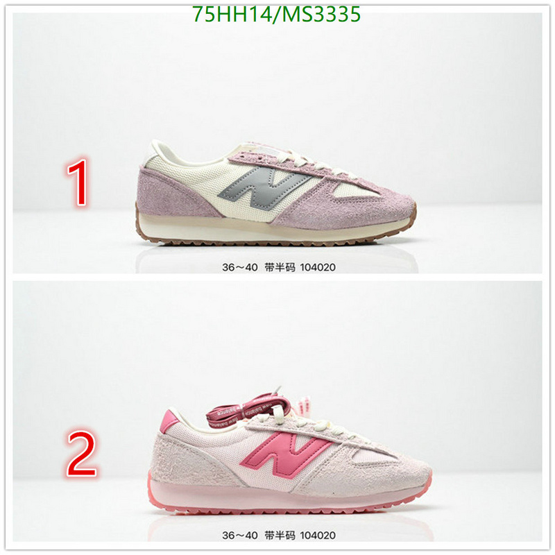 Women Shoes-New Balance Code: MS3335 $: 75USD