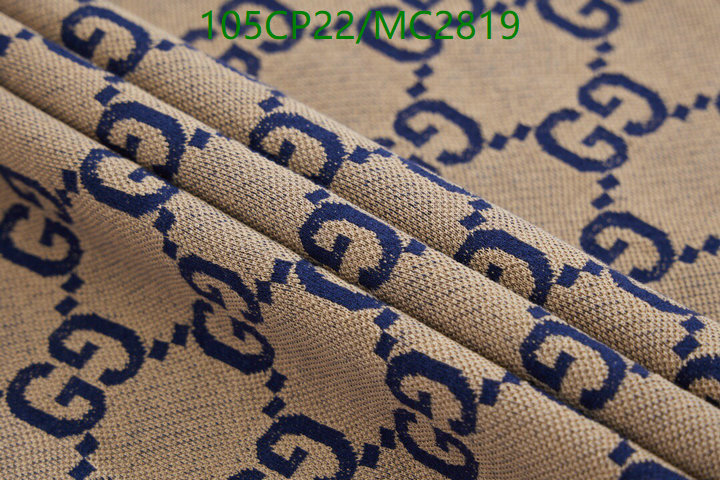 Clothing-Gucci Code: MC2819 $: 105USD
