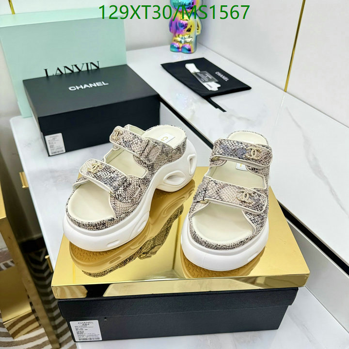 Women Shoes-Chanel Code: MS1567 $: 129USD