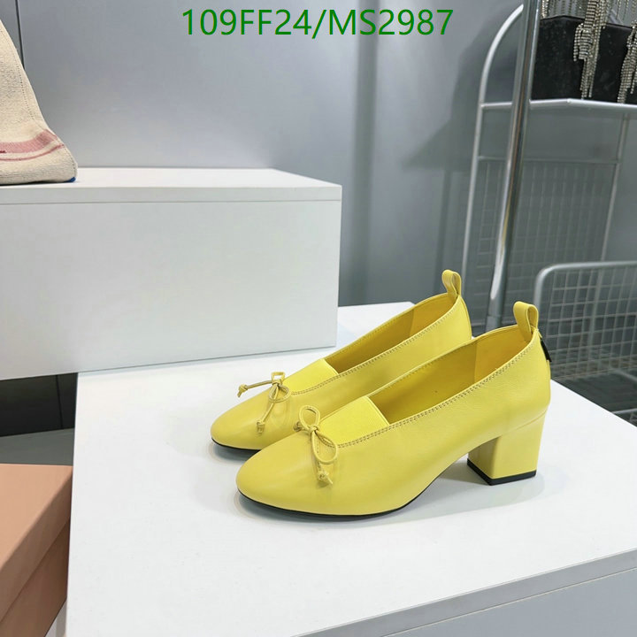 Women Shoes-Miu Miu Code: MS2987 $: 109USD