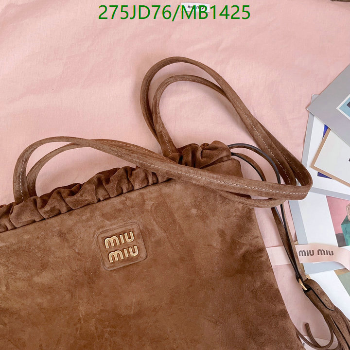 Miu Miu Bag-(Mirror)-Handbag- Code: MB1425 $: 275USD