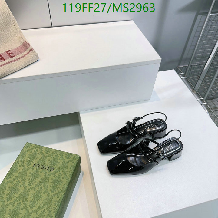 Women Shoes-Gucci Code: MS2963 $: 119USD