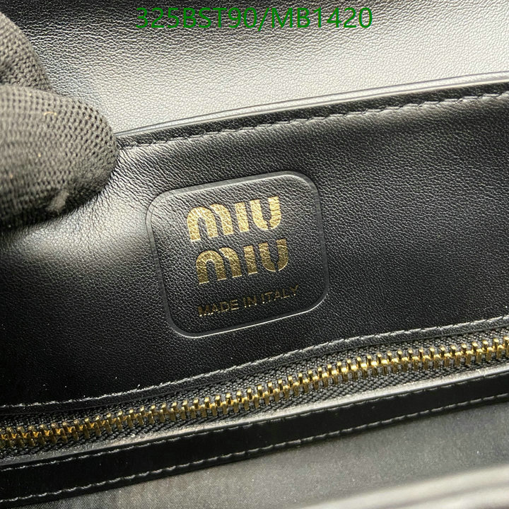 Miu Miu Bag-(Mirror)-Handbag- Code: MB1420 $: 325USD