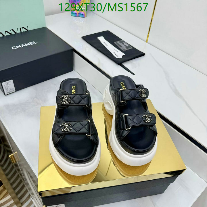 Women Shoes-Chanel Code: MS1567 $: 129USD