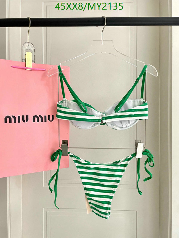 Swimsuit-MIUMIU Code: MY2135 $: 45USD