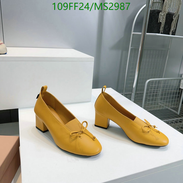 Women Shoes-Miu Miu Code: MS2987 $: 109USD