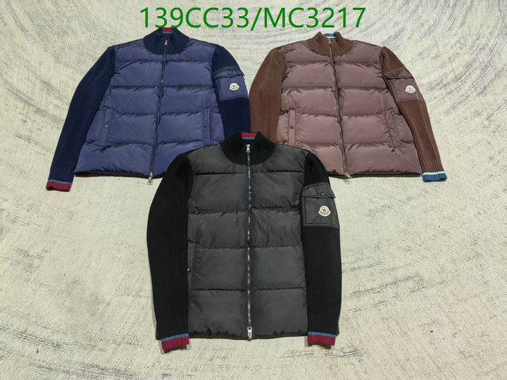 Down jacket Men-Moncler Code: MC3217 $: 139USD