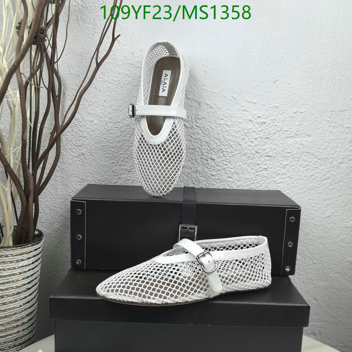 Women Shoes-ALAIA Code: MS1358 $: 109USD