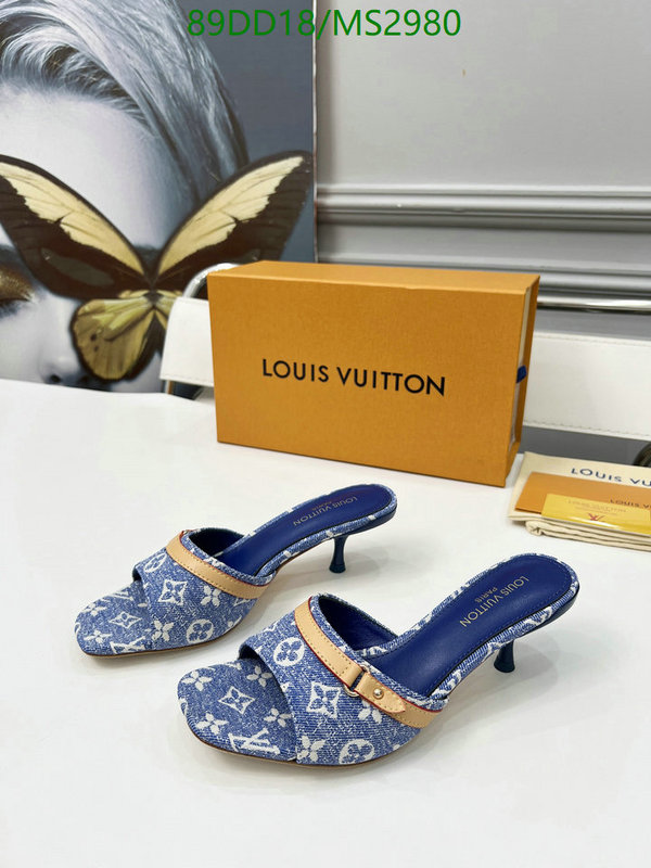 Women Shoes-LV Code: MS2980 $: 89USD
