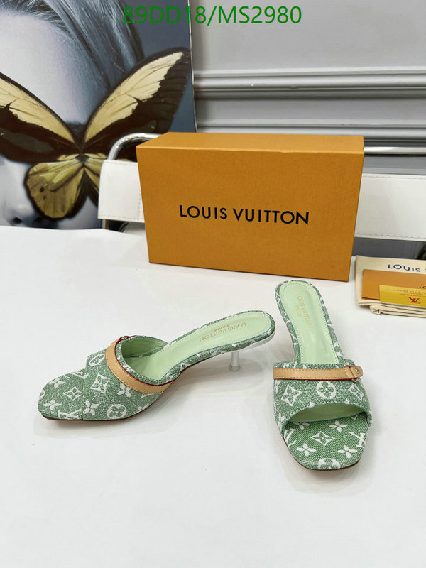 Women Shoes-LV Code: MS2980 $: 89USD