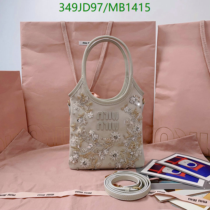 Miu Miu Bag-(Mirror)-Crossbody- Code: MB1415 $: 349USD