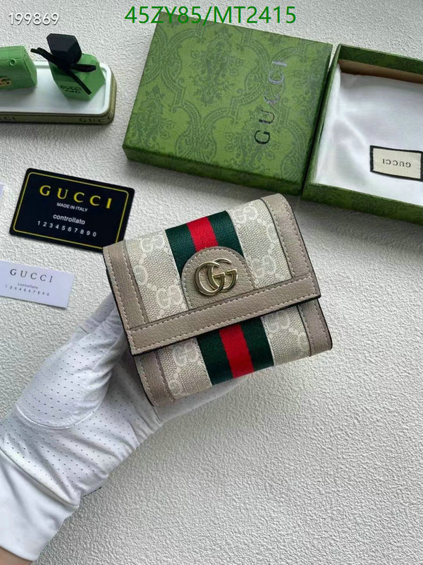 Gucci Bag-(4A)-Wallet- Code: MT2415 $: 45USD