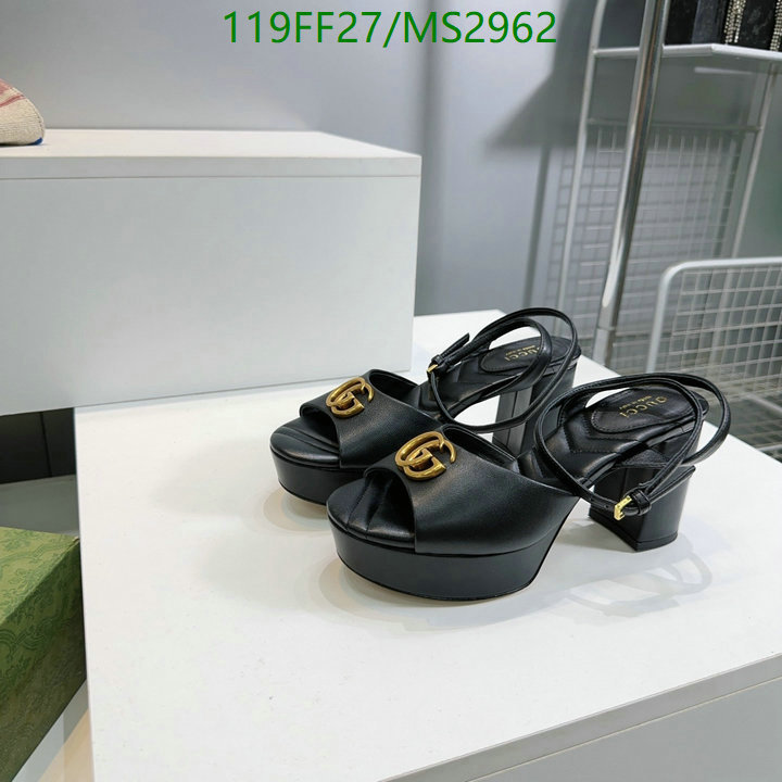 Women Shoes-Gucci Code: MS2962 $: 119USD