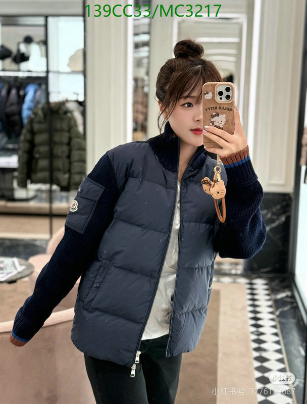 Down jacket Men-Moncler Code: MC3217 $: 139USD