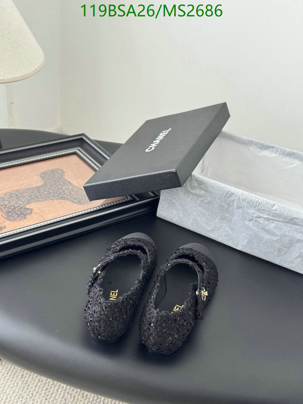 Women Shoes-Chanel Code: MS2686 $: 119USD