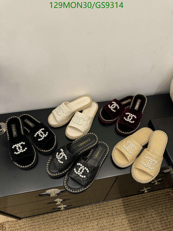Women Shoes-Chanel Code: GS9314 $: 129USD