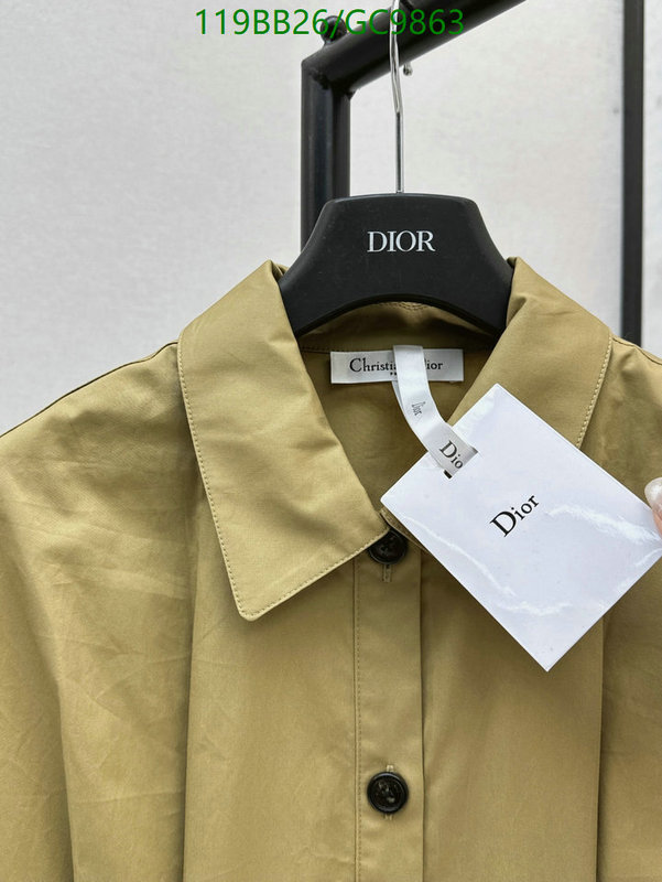 Clothing-Dior Code: GC9863 $: 119USD