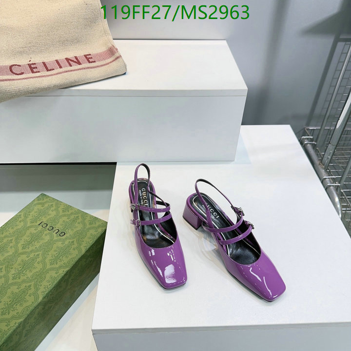 Women Shoes-Gucci Code: MS2963 $: 119USD