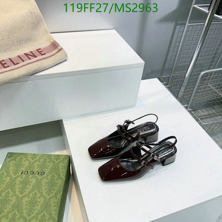 Women Shoes-Gucci Code: MS2963 $: 119USD