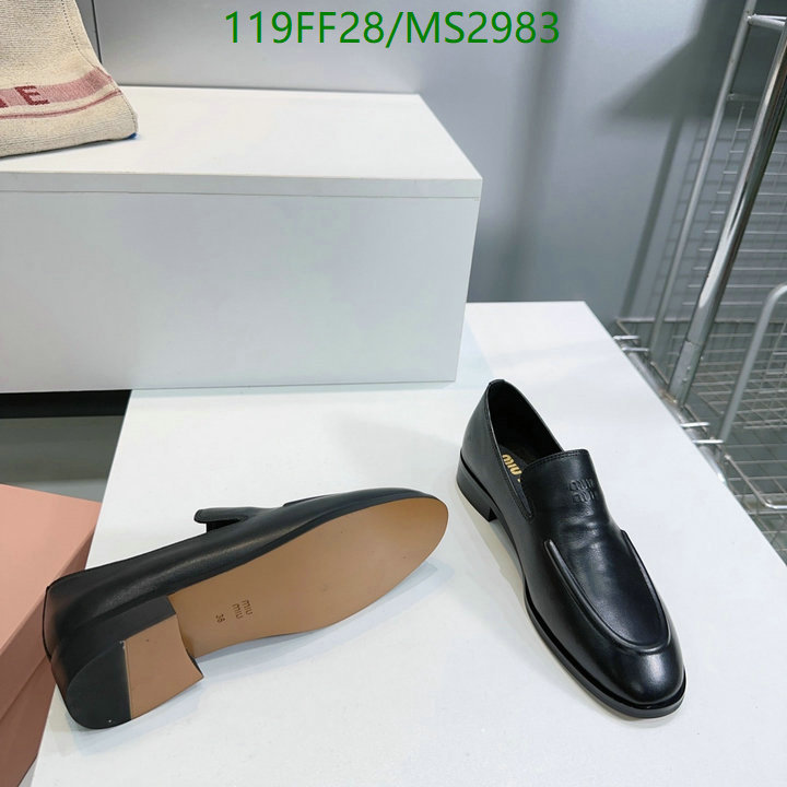 Women Shoes-Miu Miu Code: MS2983 $: 119USD