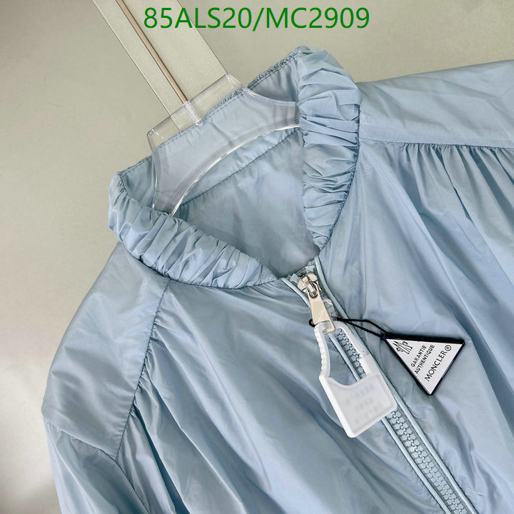 Kids Clothing-Moncler Code: MC2909 $: 85USD