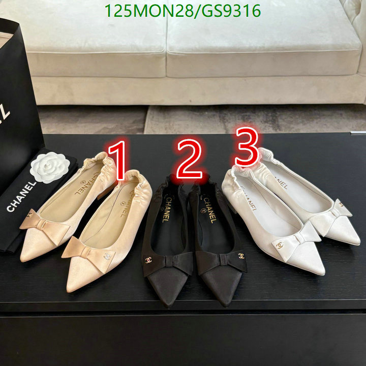 Women Shoes-Chanel Code: GS9316 $: 125USD