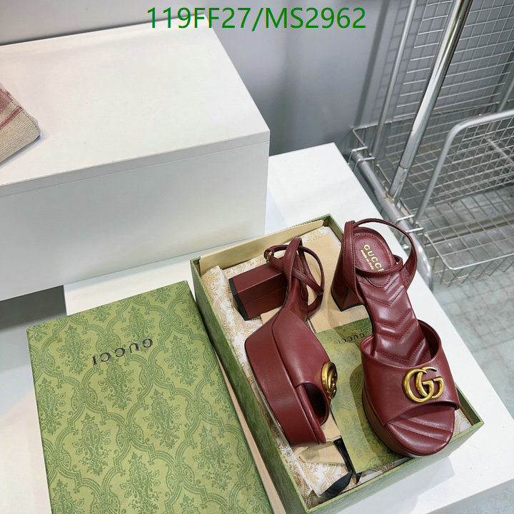Women Shoes-Gucci Code: MS2962 $: 119USD