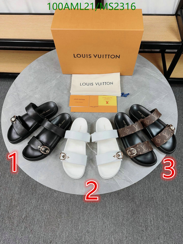 Men shoes-LV Code: MS2316 $: 100USD