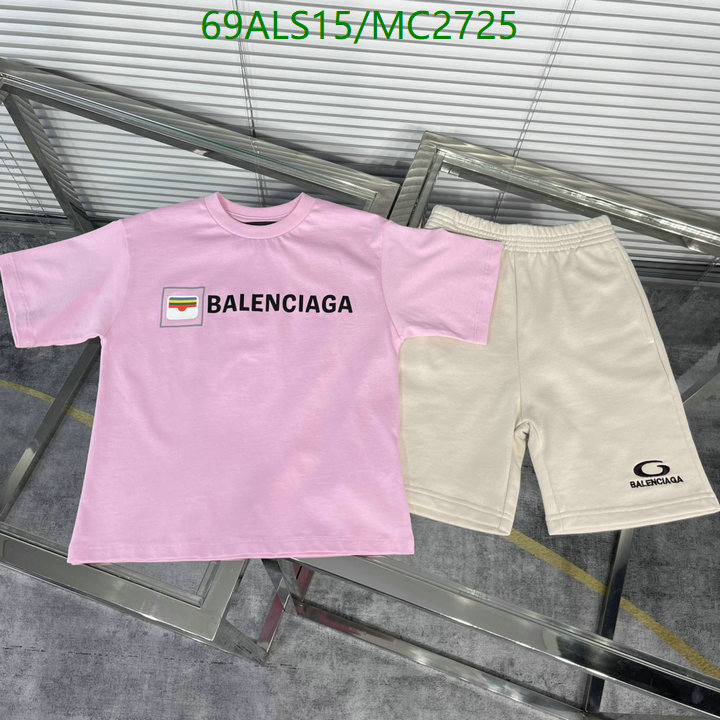 Kids Clothing-Balenciaga Code: MC2725 $: 69USD