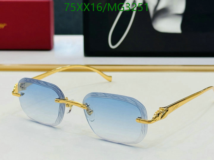Glasses-Cartier Code: MG3251 $: 75USD