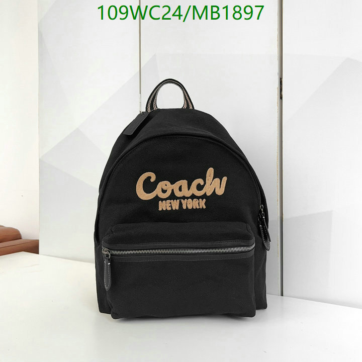 Coach Bag-(4A)-Backpack- Code: MB1897 $: 109USD