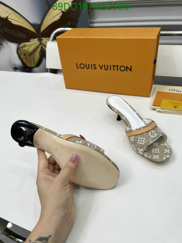 Women Shoes-LV Code: MS2980 $: 89USD