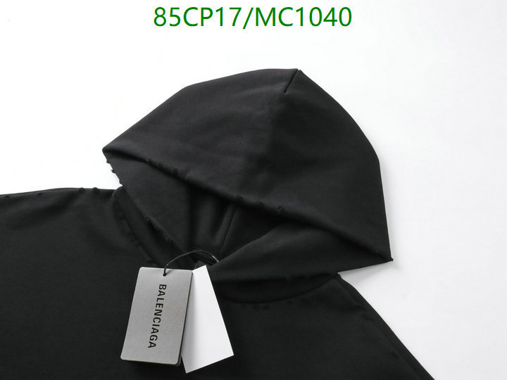 Clothing-Balenciaga Code: MC1040 $: 85USD